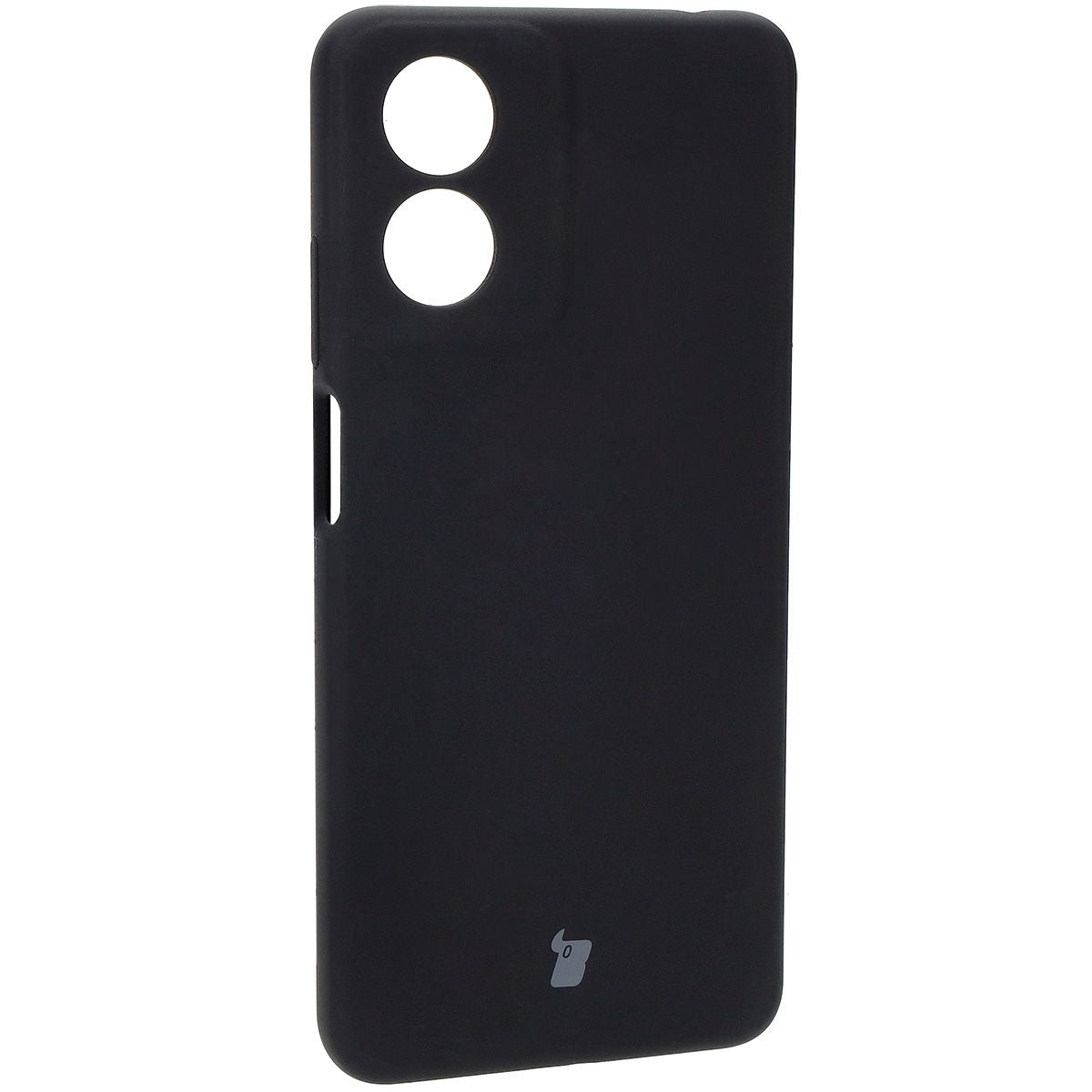 Silikon Handyhülle für Motorola Moto G04, Bizon Soft Case, Schwarz