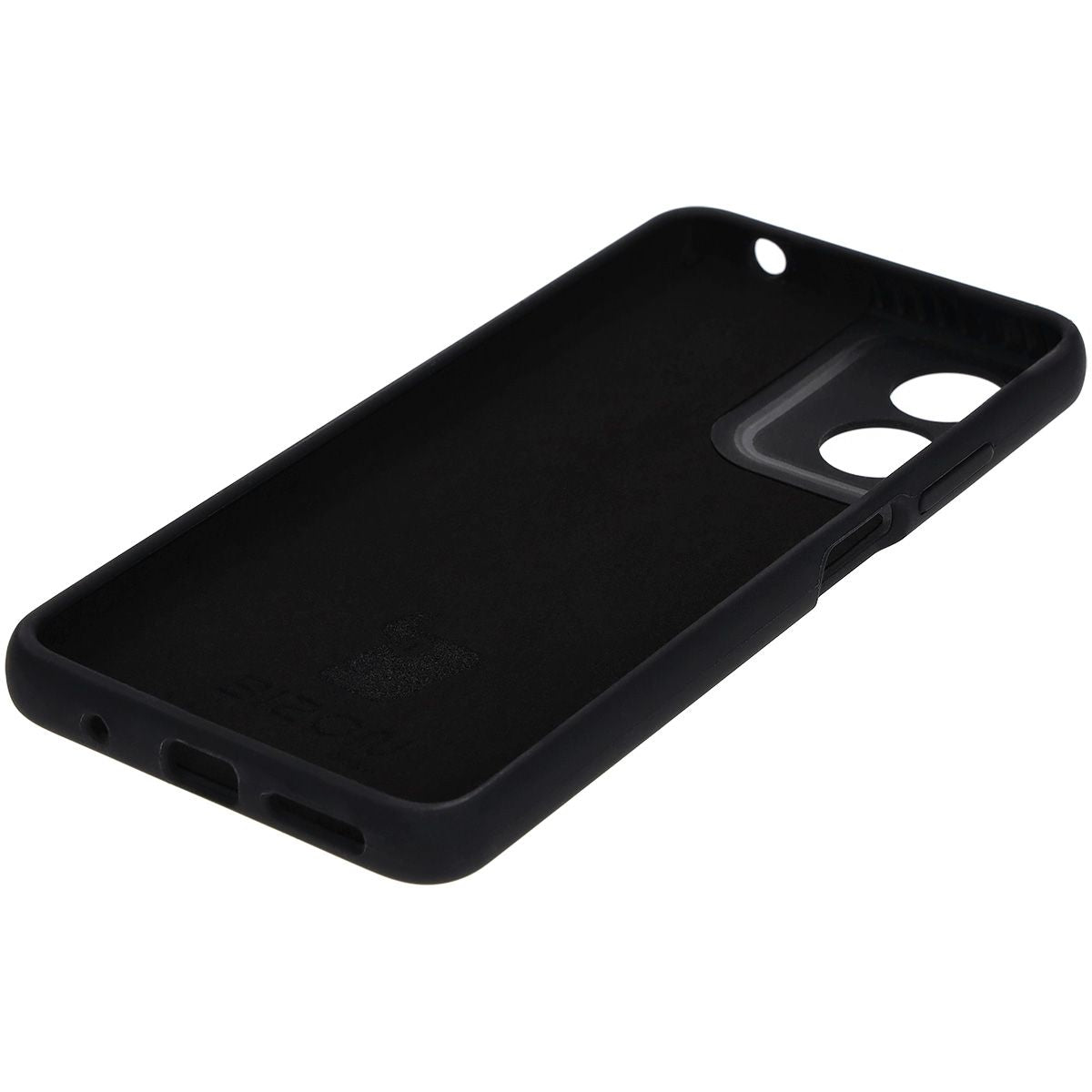 Silikon Handyhülle für Motorola Moto G04, Bizon Soft Case, Schwarz