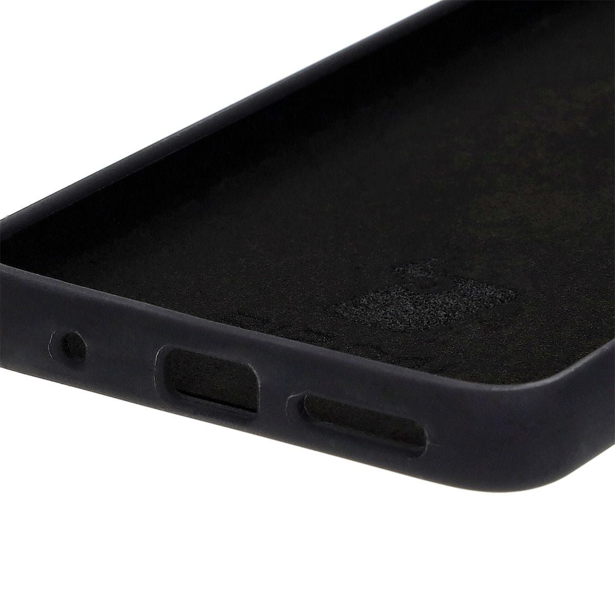Silikon Handyhülle für Motorola Moto G04, Bizon Soft Case, Schwarz