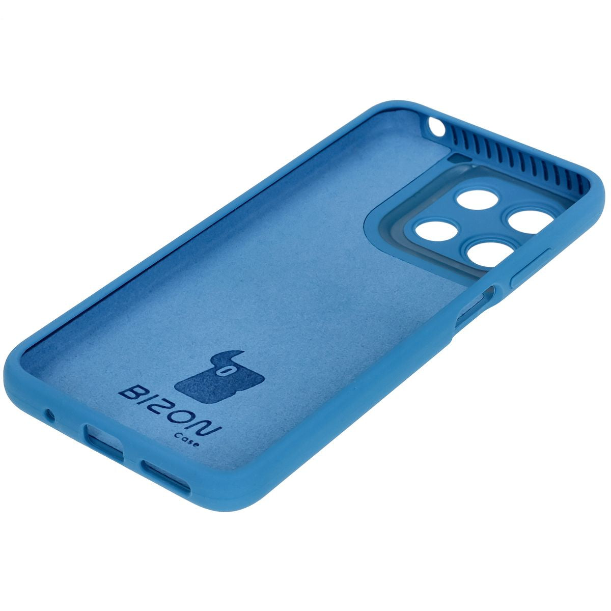 Silikon Handyhülle für Motorola Moto G17 / G17 Power / G15 / G15 Power, Bizon Soft Case, Blau