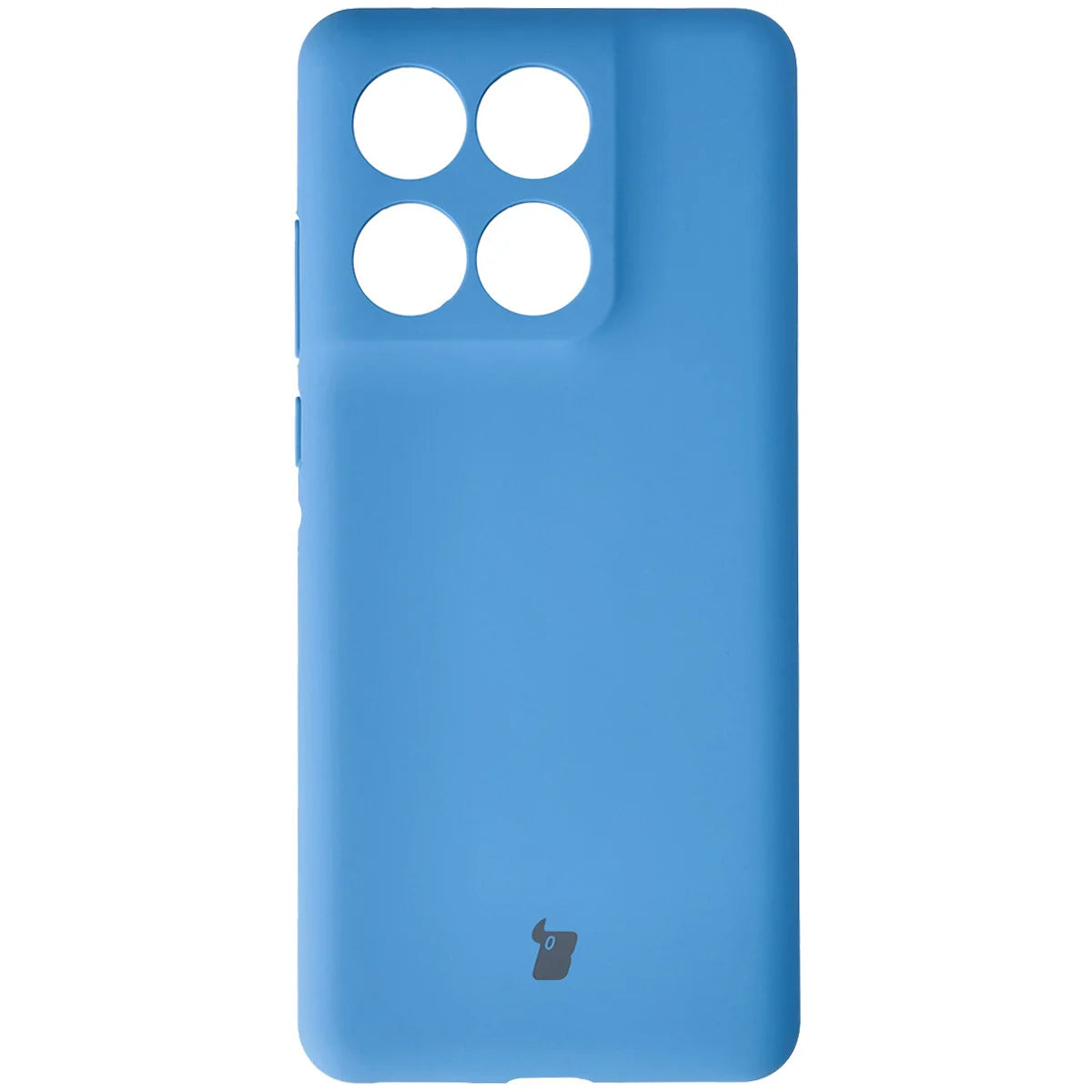Silikon Handyhülle für Motorola Edge 60 Fusion / 60, Bizon Soft Case, Blau