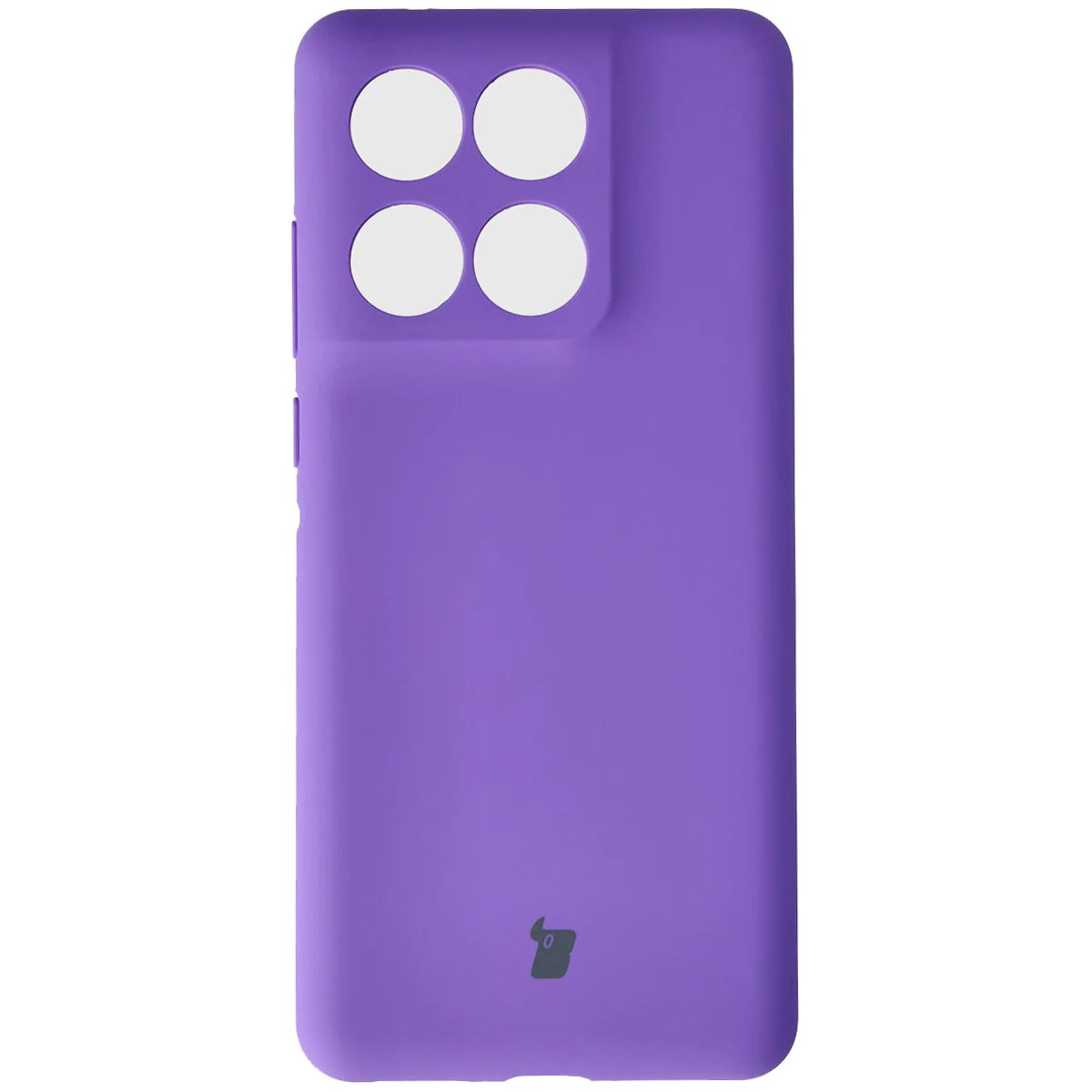 Silikon Handyhülle für Motorola Edge 60 Fusion / 60, Bizon Soft Case, Violett