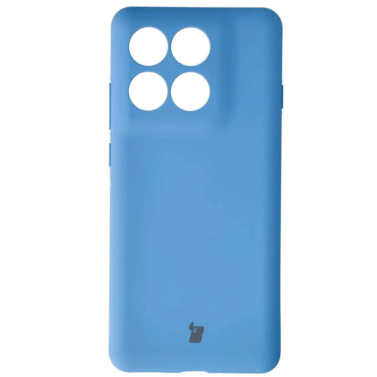Silikon Handyhülle für Motorola Edge 60 Pro, Bizon Soft Case, Blau
