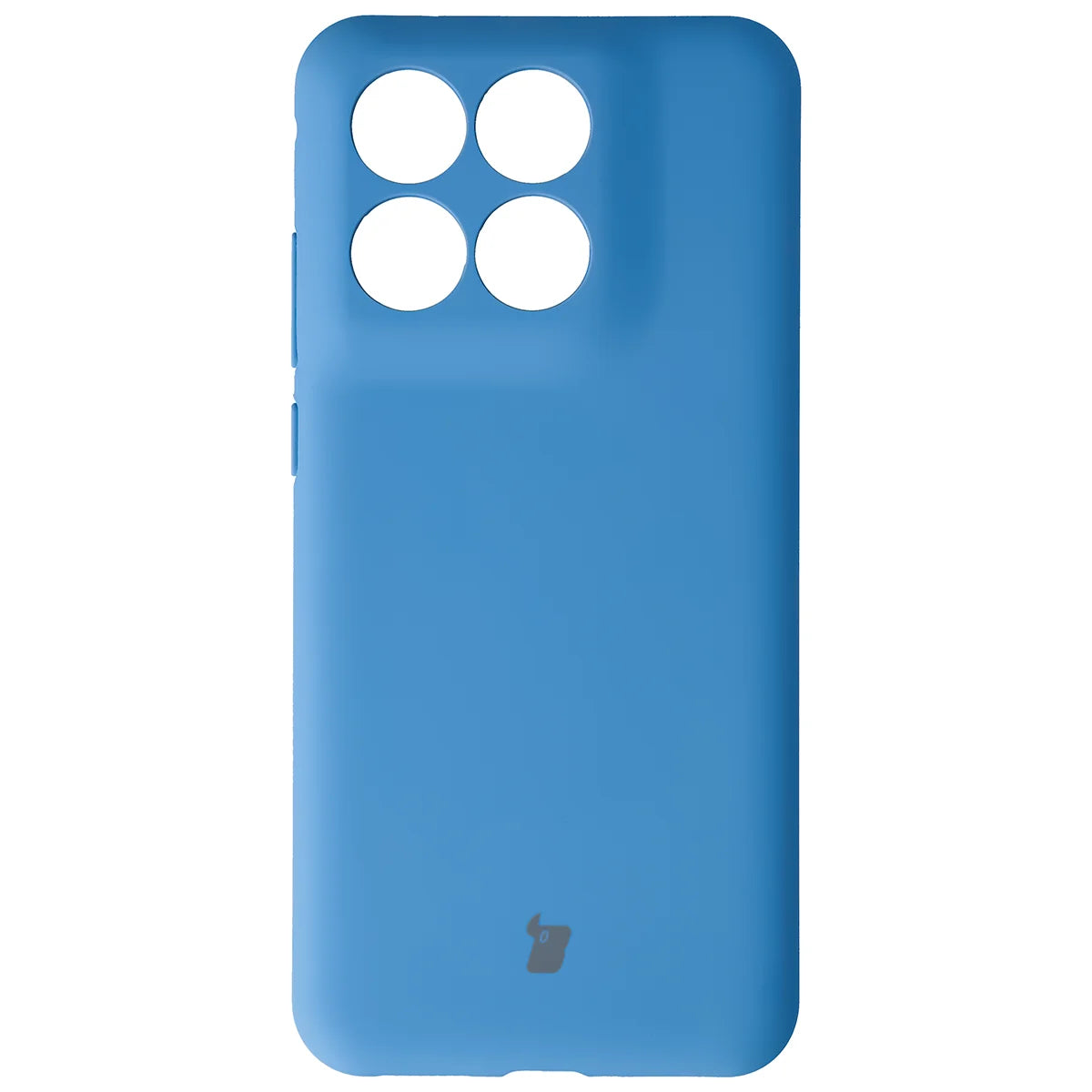 Silikon Handyhülle für Motorola Edge 70 Fusion, Bizon Soft Case, Blau