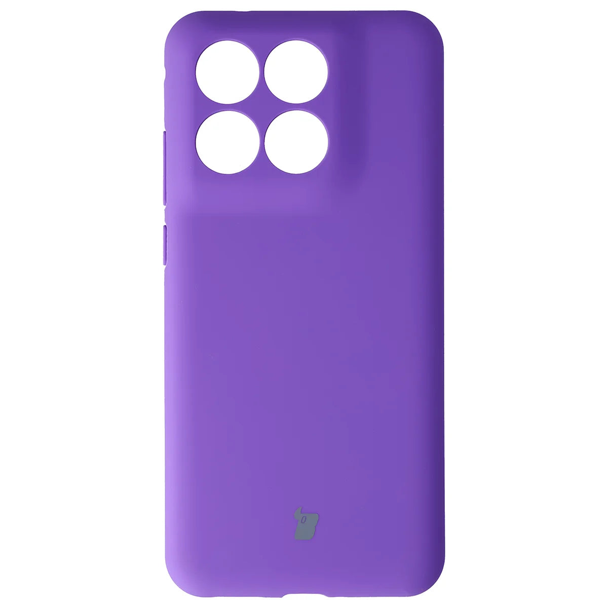 Silikon Handyhülle für Motorola Edge 70 Fusion, Bizon Soft Case, Violett
