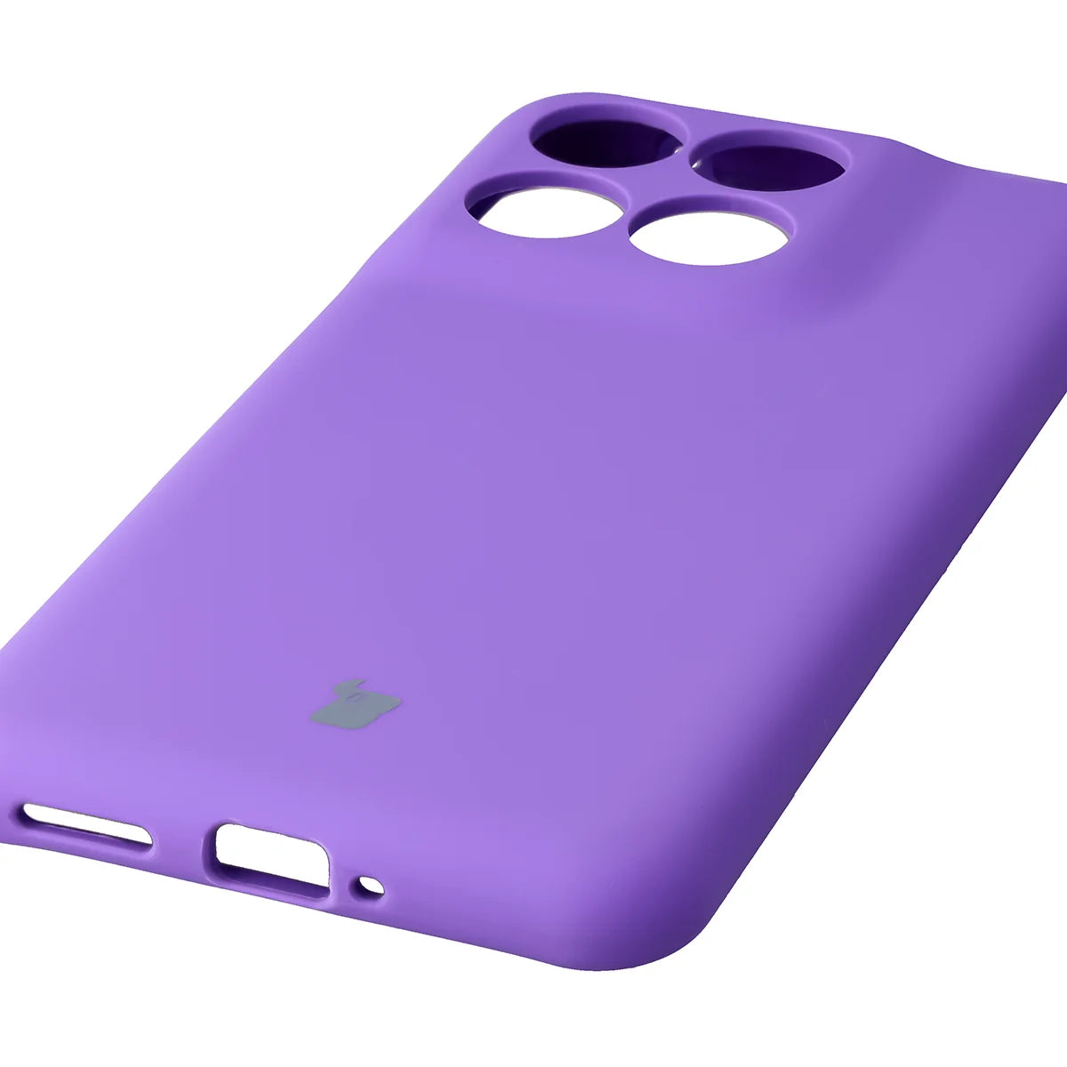Silikon Handyhülle für Motorola Edge 70 Fusion, Bizon Soft Case, Violett