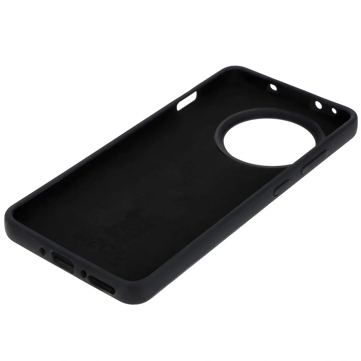 Silikon Handyhülle für OnePlus 13R, Bizon Soft Case, Schwarz