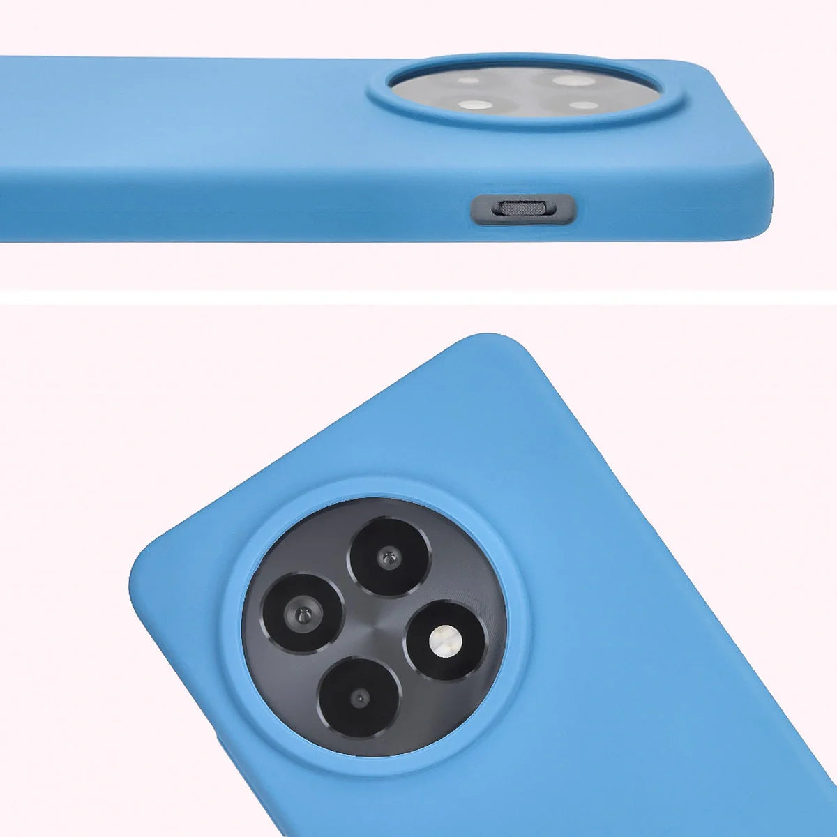 Silikon Handyhülle für OnePlus 13R, Bizon Soft Case, Blau