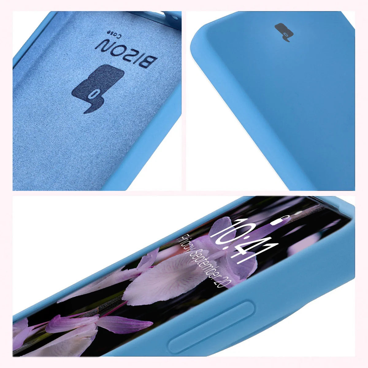 Silikon Handyhülle für OnePlus 13R, Bizon Soft Case, Blau
