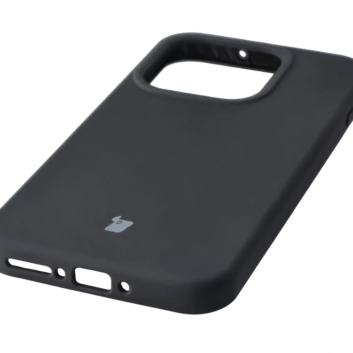Silikon Handyhülle für OnePlus 15, Bizon Soft Case, Schwarz