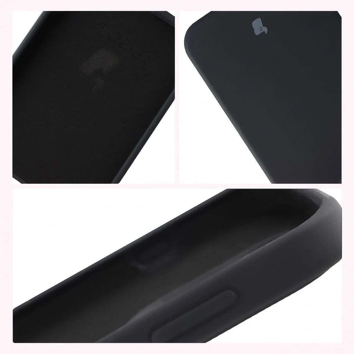 Silikon Handyhülle für OnePlus 15, Bizon Soft Case, Schwarz