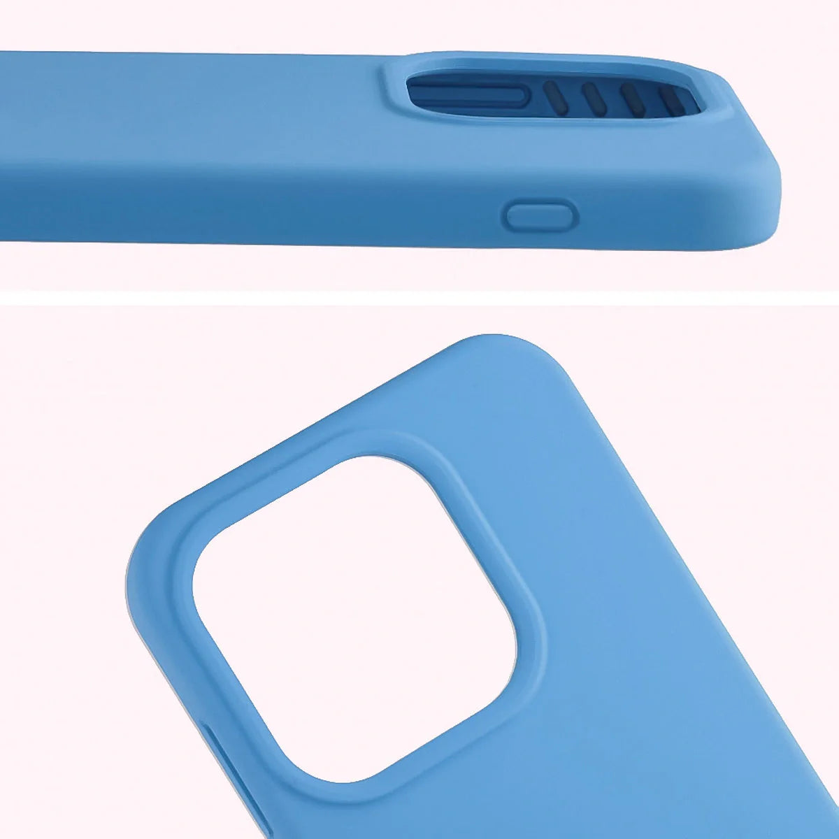 Silikon Handyhülle für OnePlus 15, Bizon Soft Case, Blau