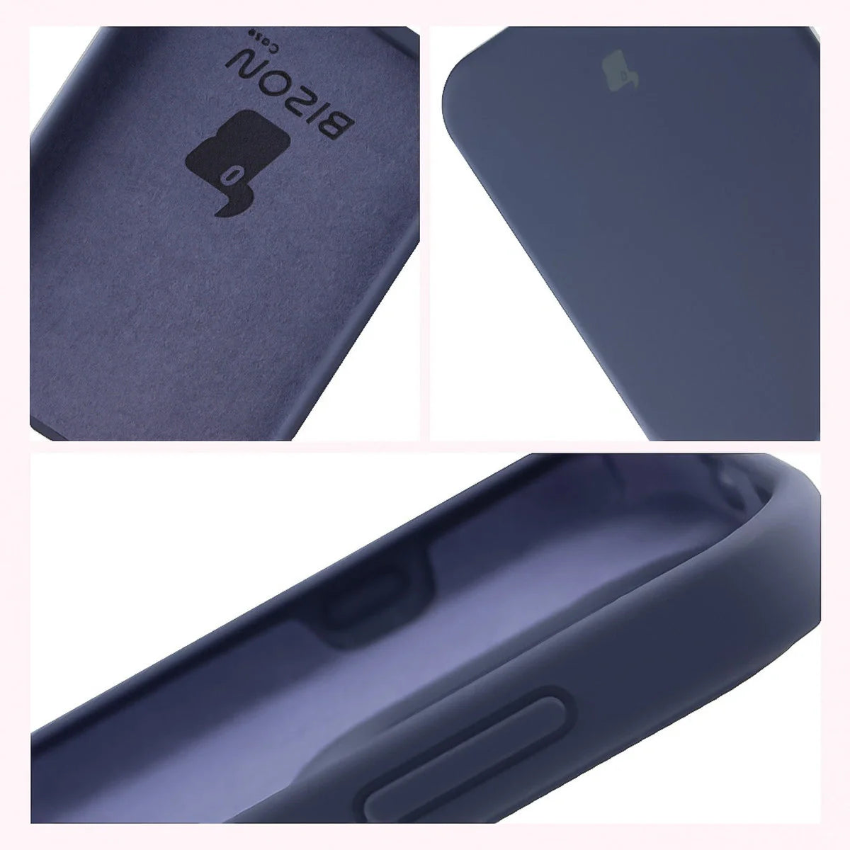 Silikon Handyhülle für OnePlus 15, Bizon Soft Case, Dunkelblau