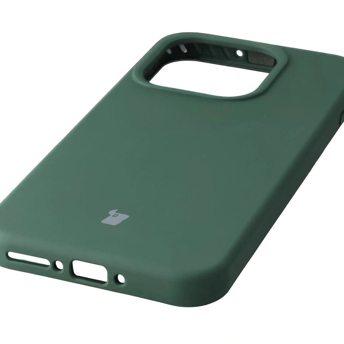 Silikon Handyhülle für OnePlus 15, Bizon Soft Case, Dunkelgrün