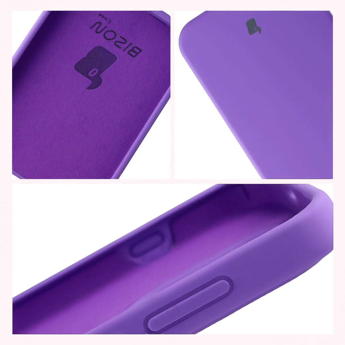 Silikon Handyhülle für OnePlus 15, Bizon Soft Case, Violett