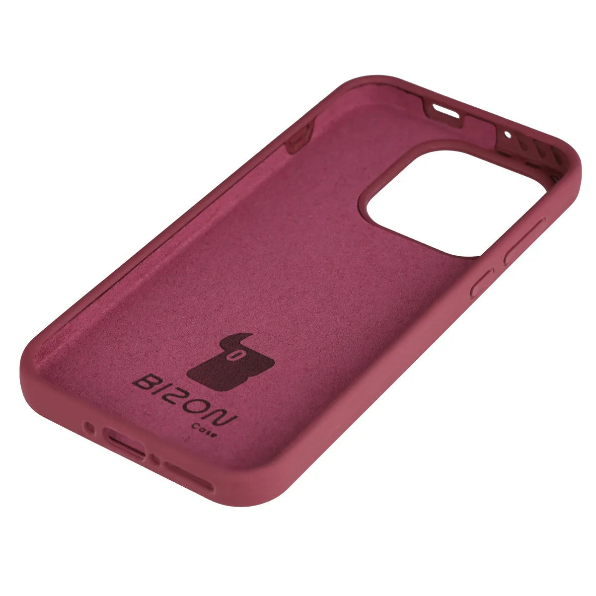Silikon Handyhülle für OnePlus 15, Bizon Soft Case, Pflaumenfarbe