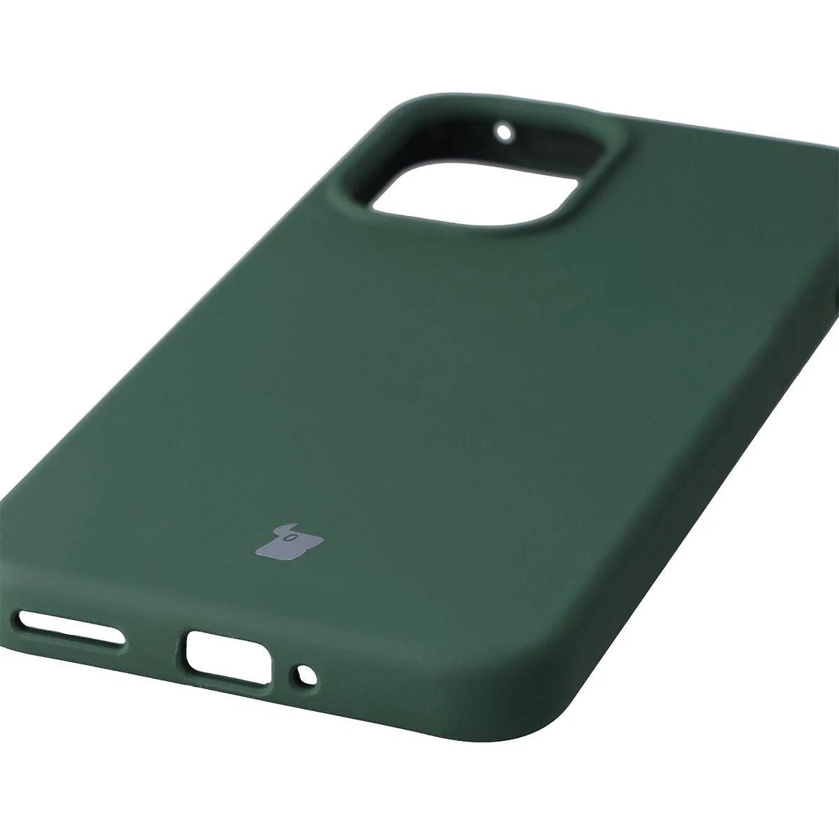 Silikon Handyhülle für OnePlus 15R, Bizon Soft Case, Dunkelgrün