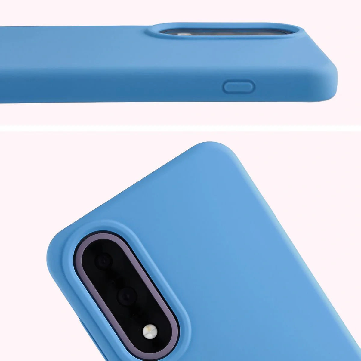 Silikon Handyhülle für OnePlus Nord 5, Bizon Soft Case, Blau