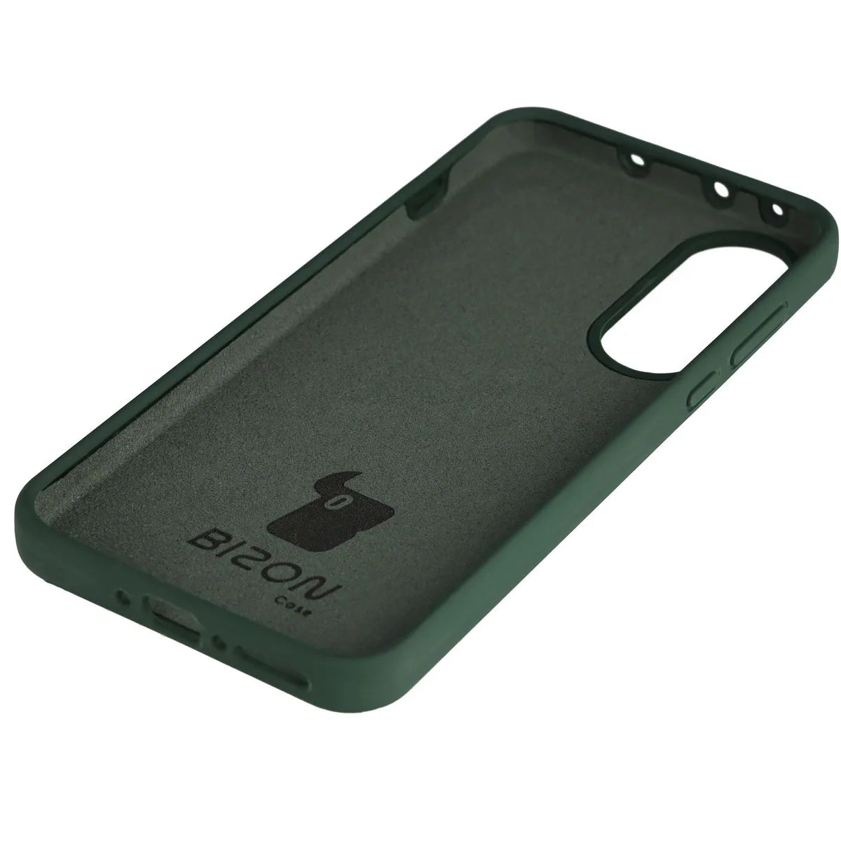 Silikon Handyhülle für OnePlus Nord 5, Bizon Soft Case, Dunkelgrün