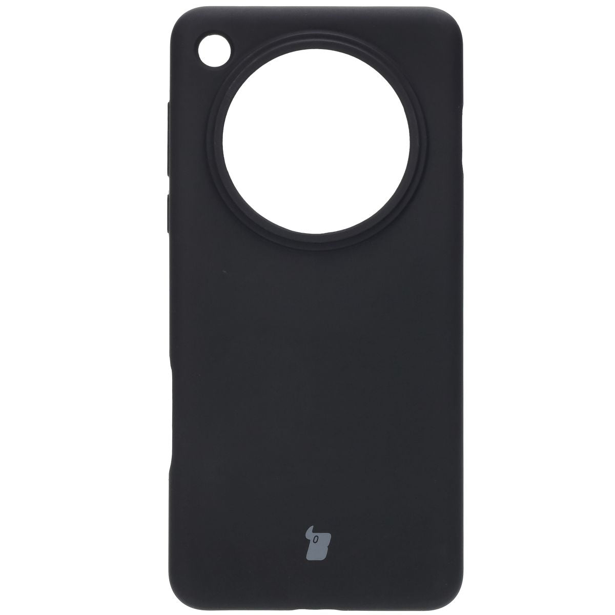 Silikon Handyhülle für Oppo Find X8 Pro, Bizon Soft Case, Schwarz