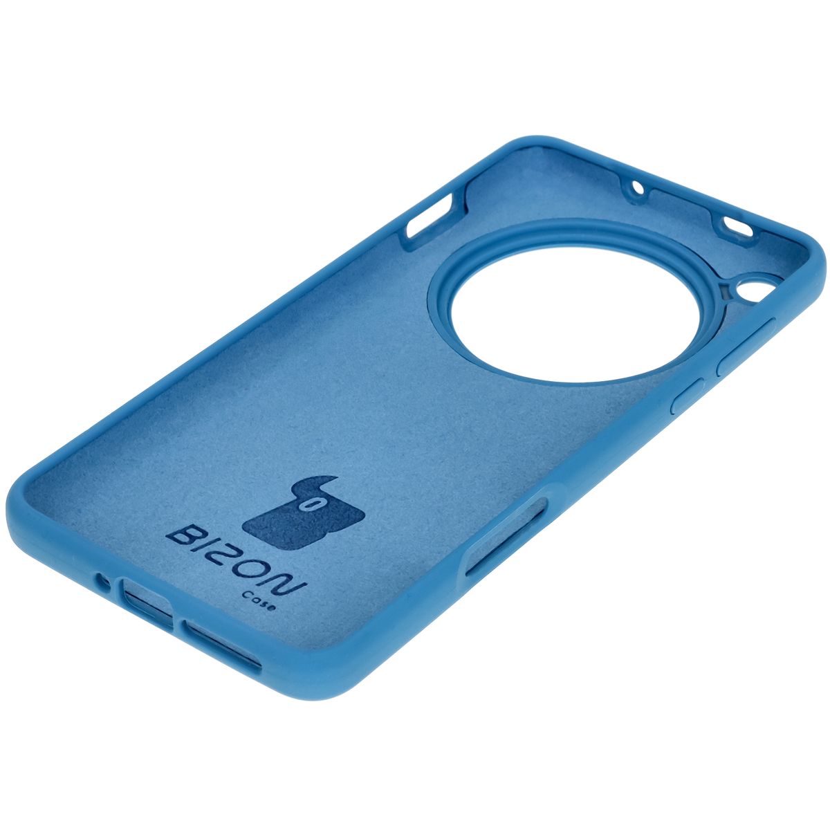 Silikon Handyhülle für Oppo Find X8 Pro, Bizon Soft Case, Blau
