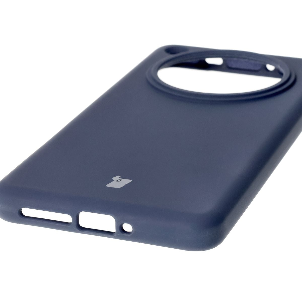 Silikon Handyhülle für Oppo Find X8 Pro, Bizon Soft Case, Dunkelblau
