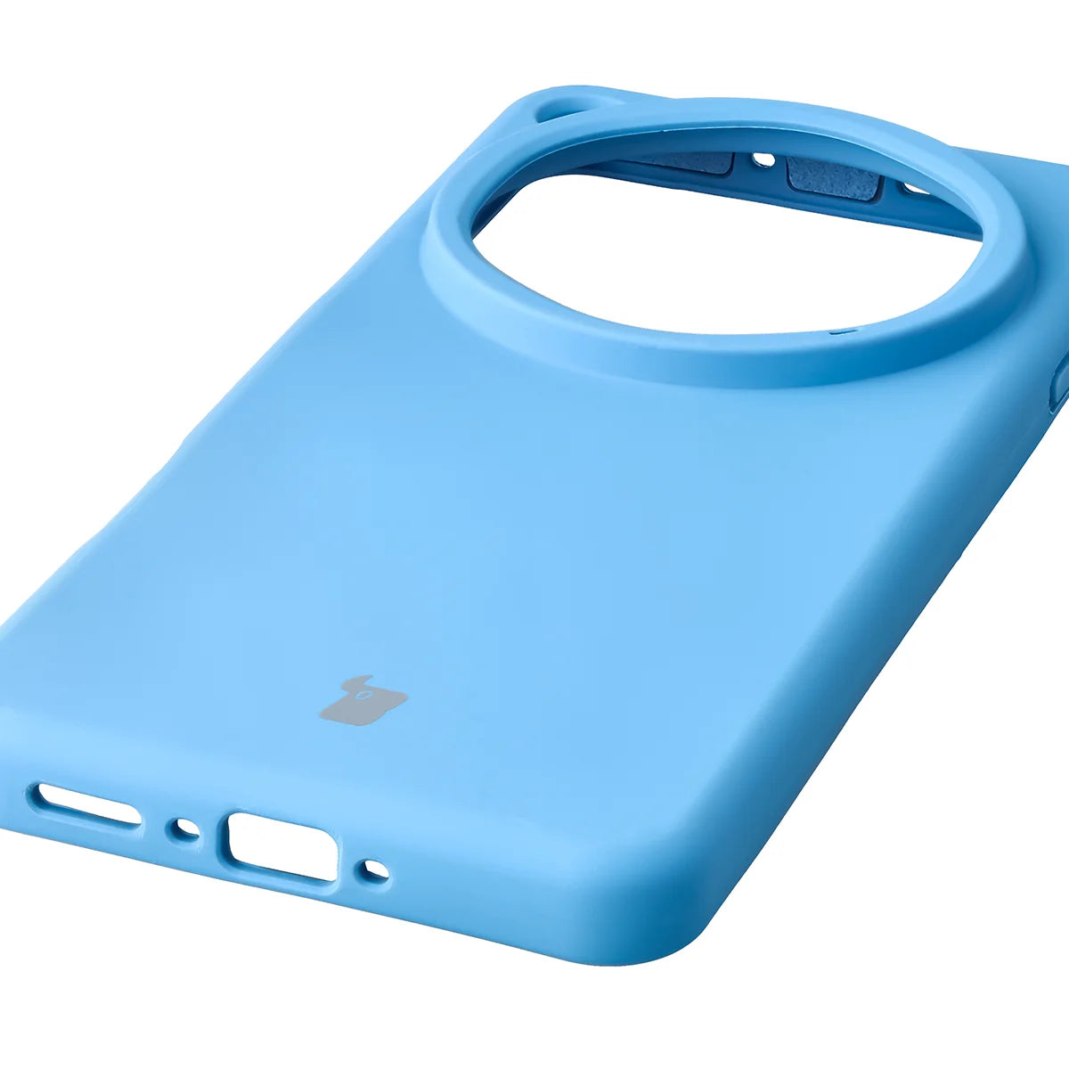 Silikon Handyhülle für Oppo Find X9 Ultra, Bizon Soft Case, Blau