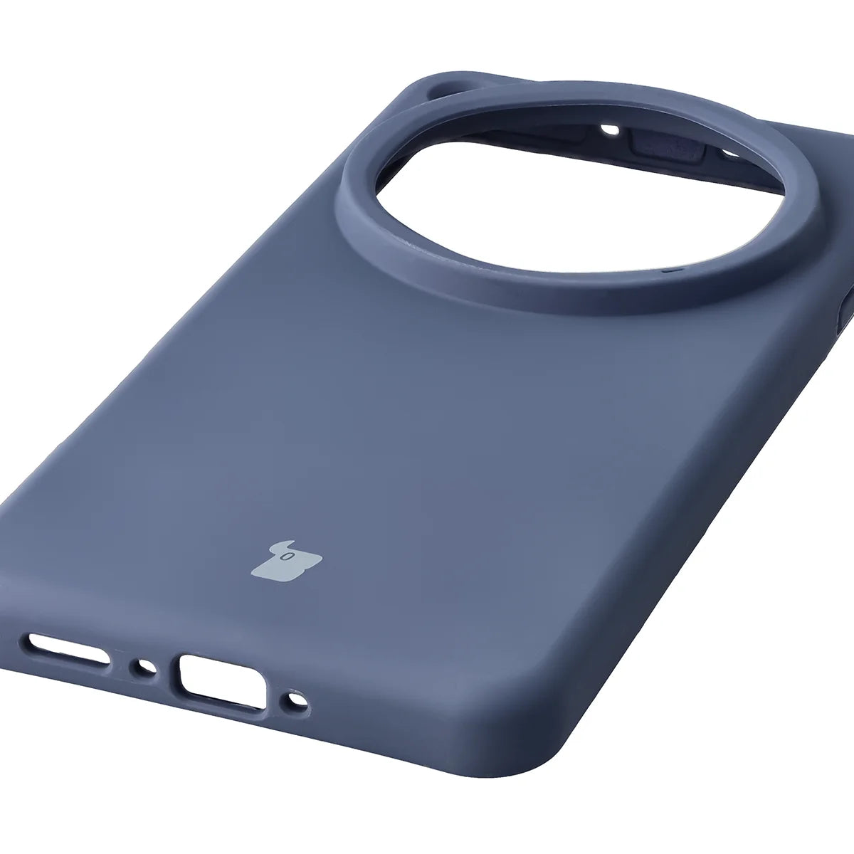 Silikon Handyhülle für Oppo Find X9 Ultra, Bizon Soft Case, Dunkelblau