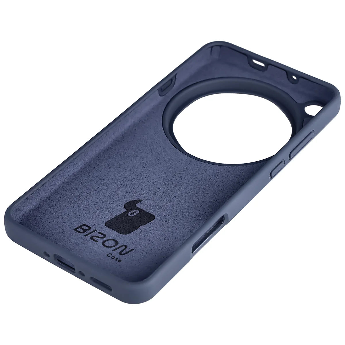 Silikon Handyhülle für Oppo Find X9 Ultra, Bizon Soft Case, Dunkelblau