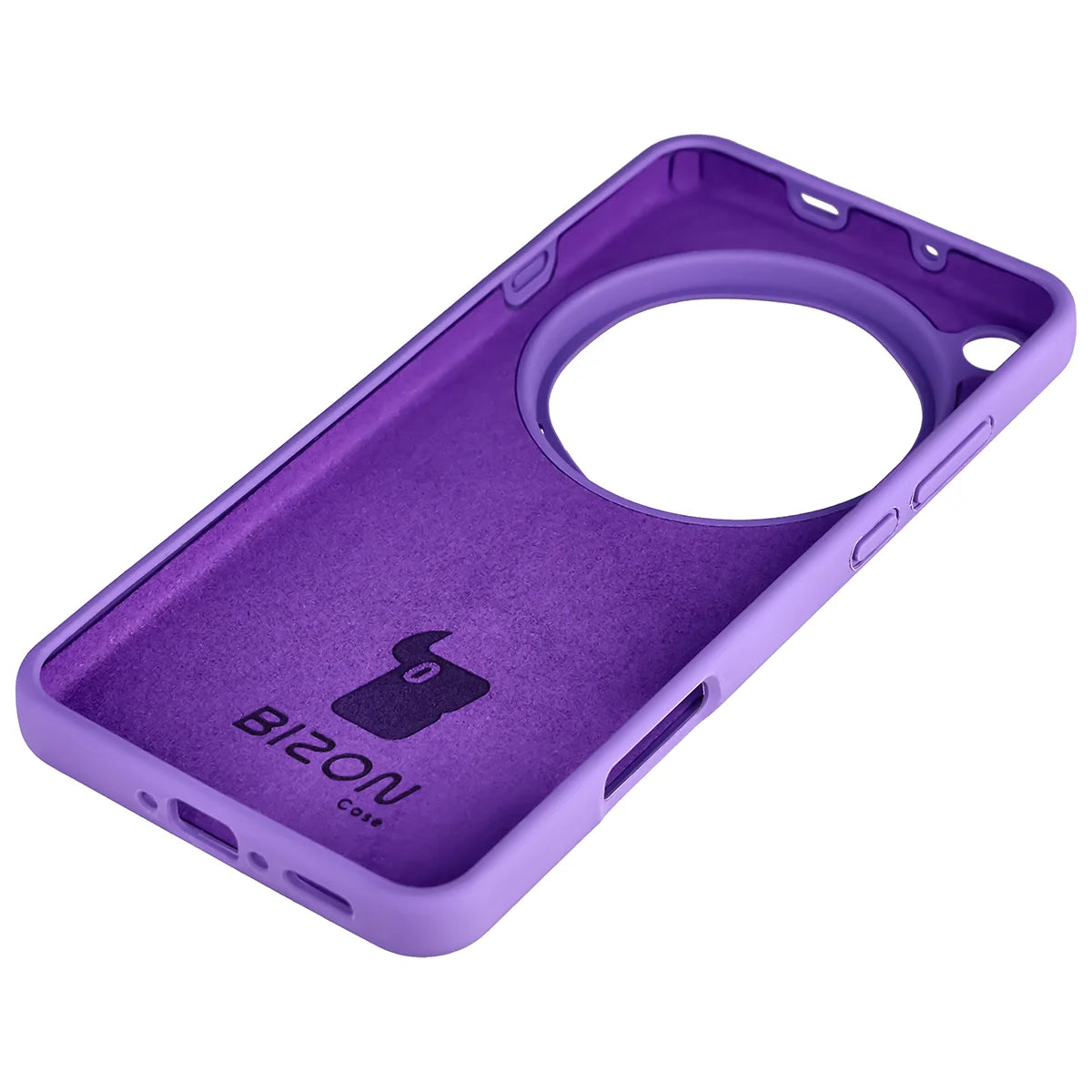 Silikon Handyhülle für Oppo Find X9 Ultra, Bizon Soft Case, Violett