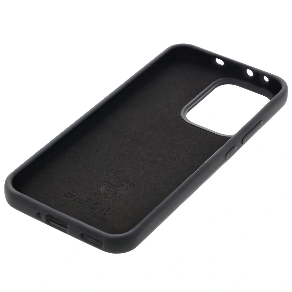 Silikon Handyhülle für Oppo Reno13, Bizon Soft Case, Schwarz