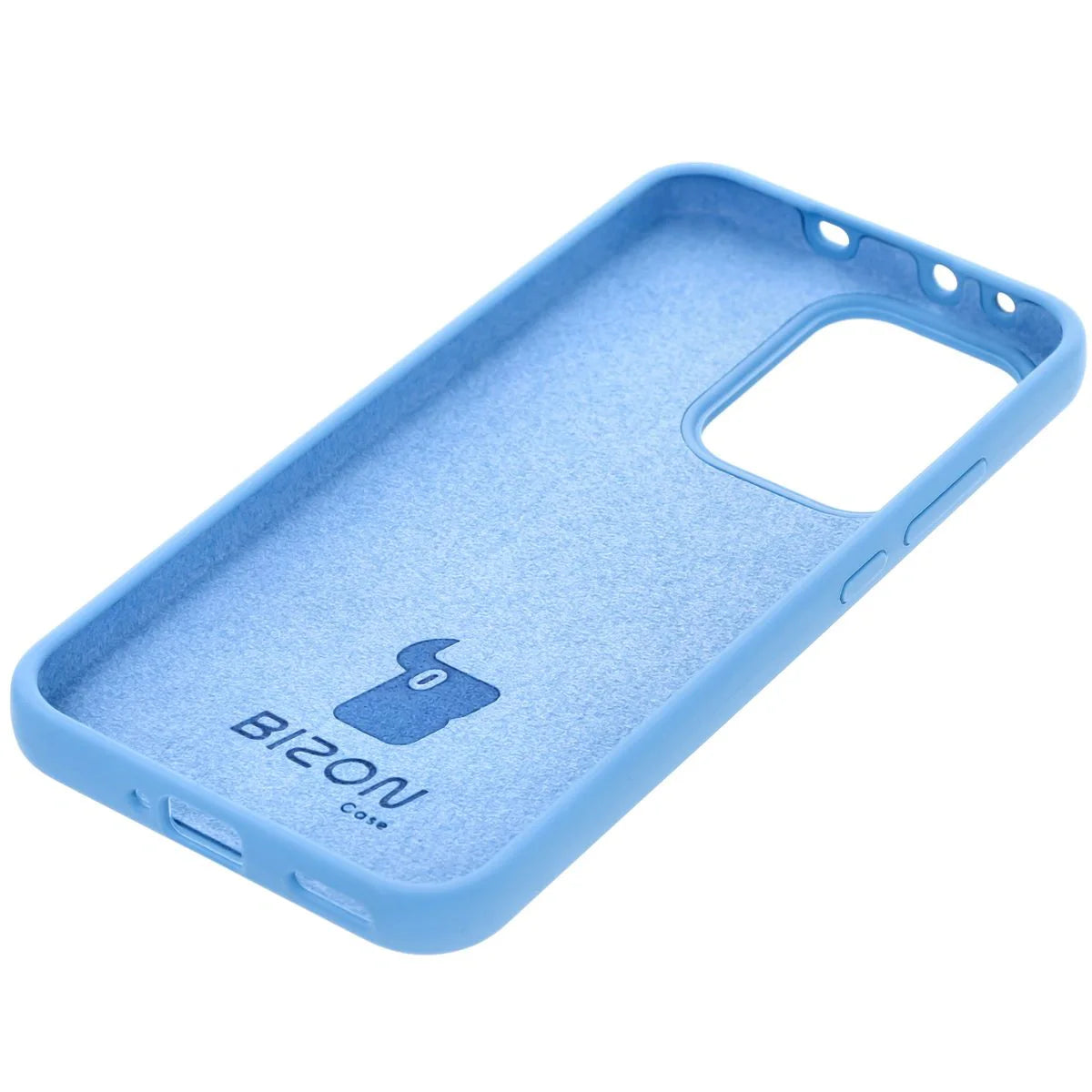Silikon Handyhülle für Oppo Reno13, Bizon Soft Case, Blau
