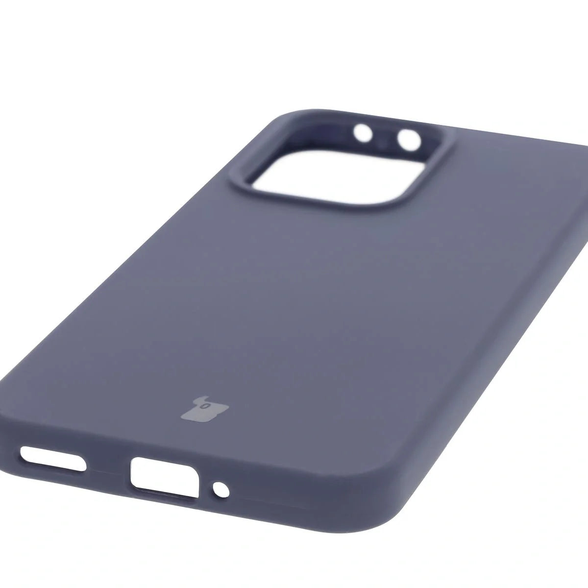 Silikon Handyhülle für Oppo Reno13, Bizon Soft Case, Dunkelblau