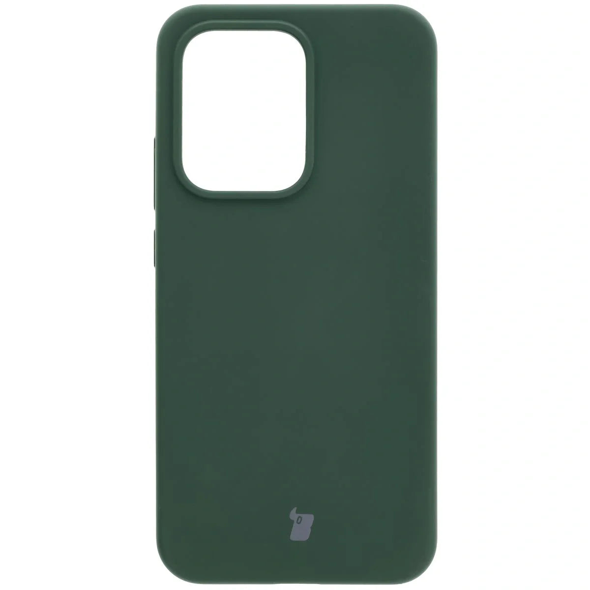 Silikon Handyhülle für Oppo Reno13, Bizon Soft Case, Dunkelgrün