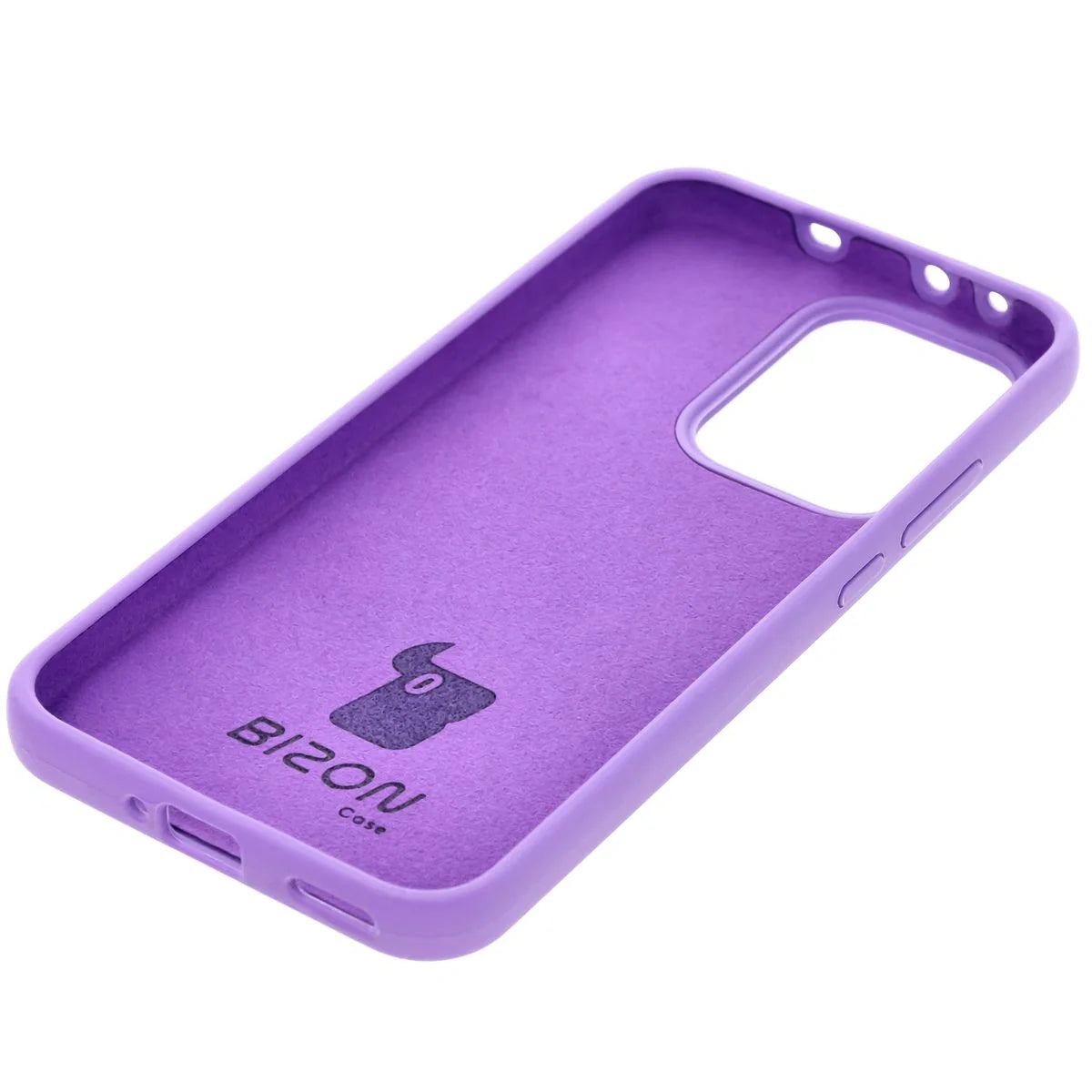 Silikon Handyhülle für Oppo Reno13, Bizon Soft Case, Violett
