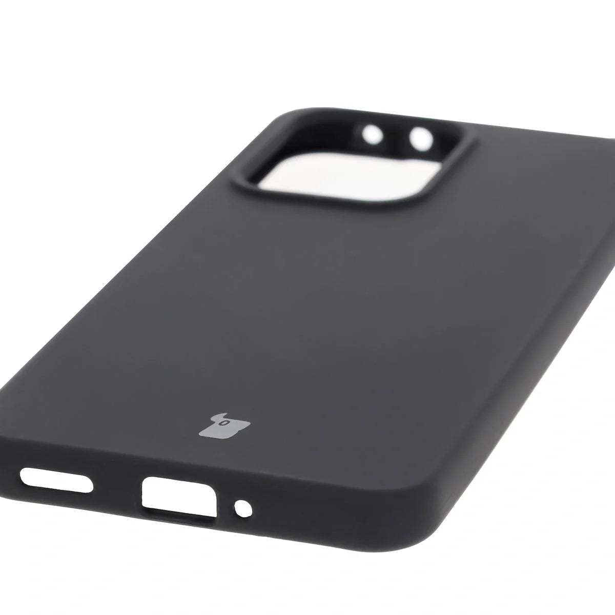 Silikon Handyhülle für Oppo Reno13 Pro, Bizon Soft Case, Schwarz