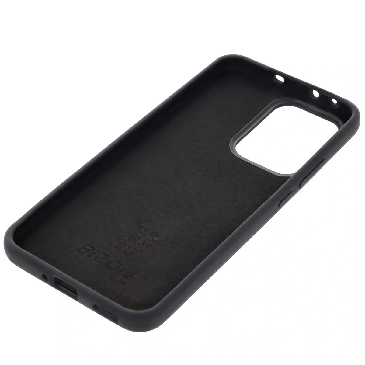 Silikon Handyhülle für Oppo Reno13 Pro, Bizon Soft Case, Schwarz