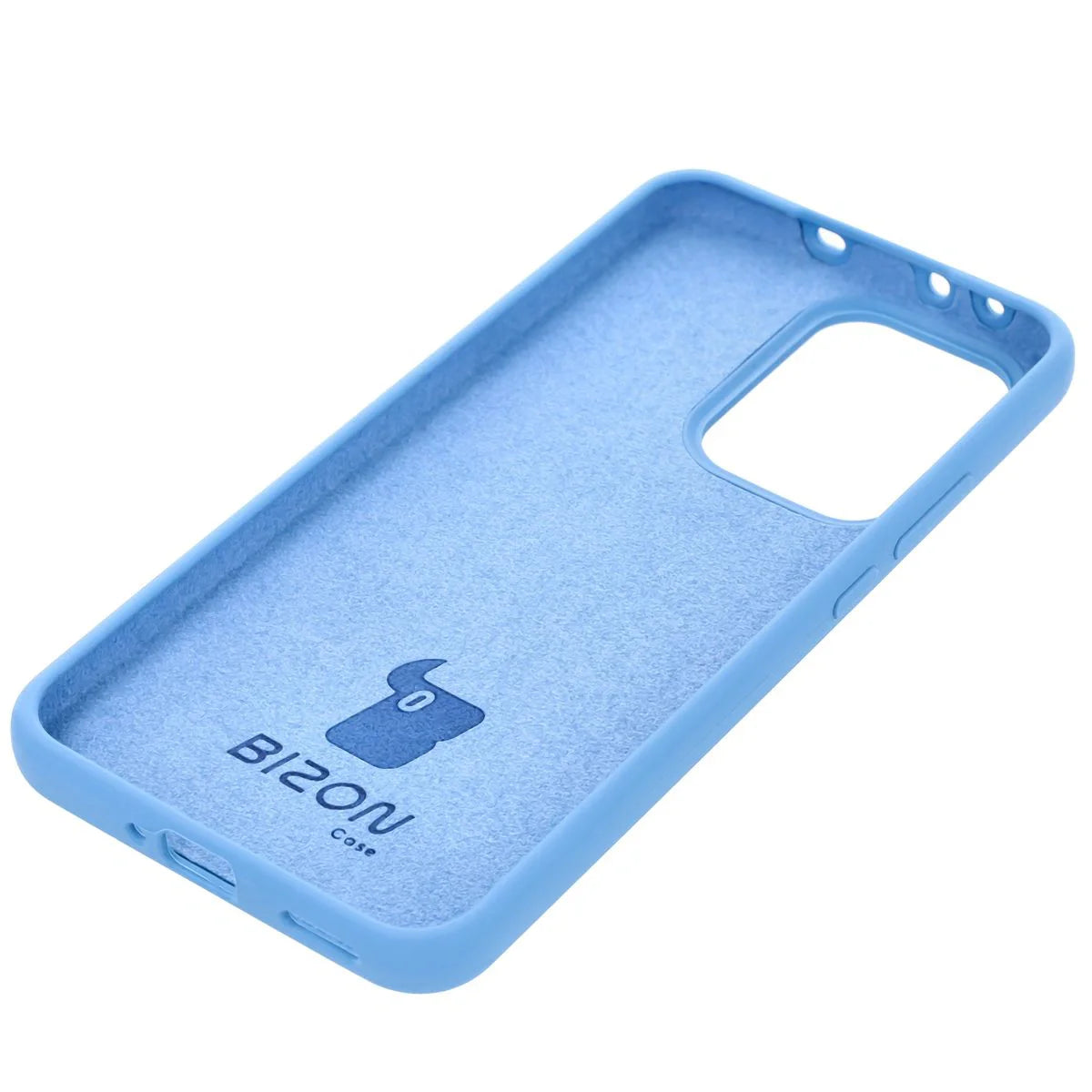 Silikon Handyhülle für Oppo Reno13 Pro, Bizon Soft Case, Blau