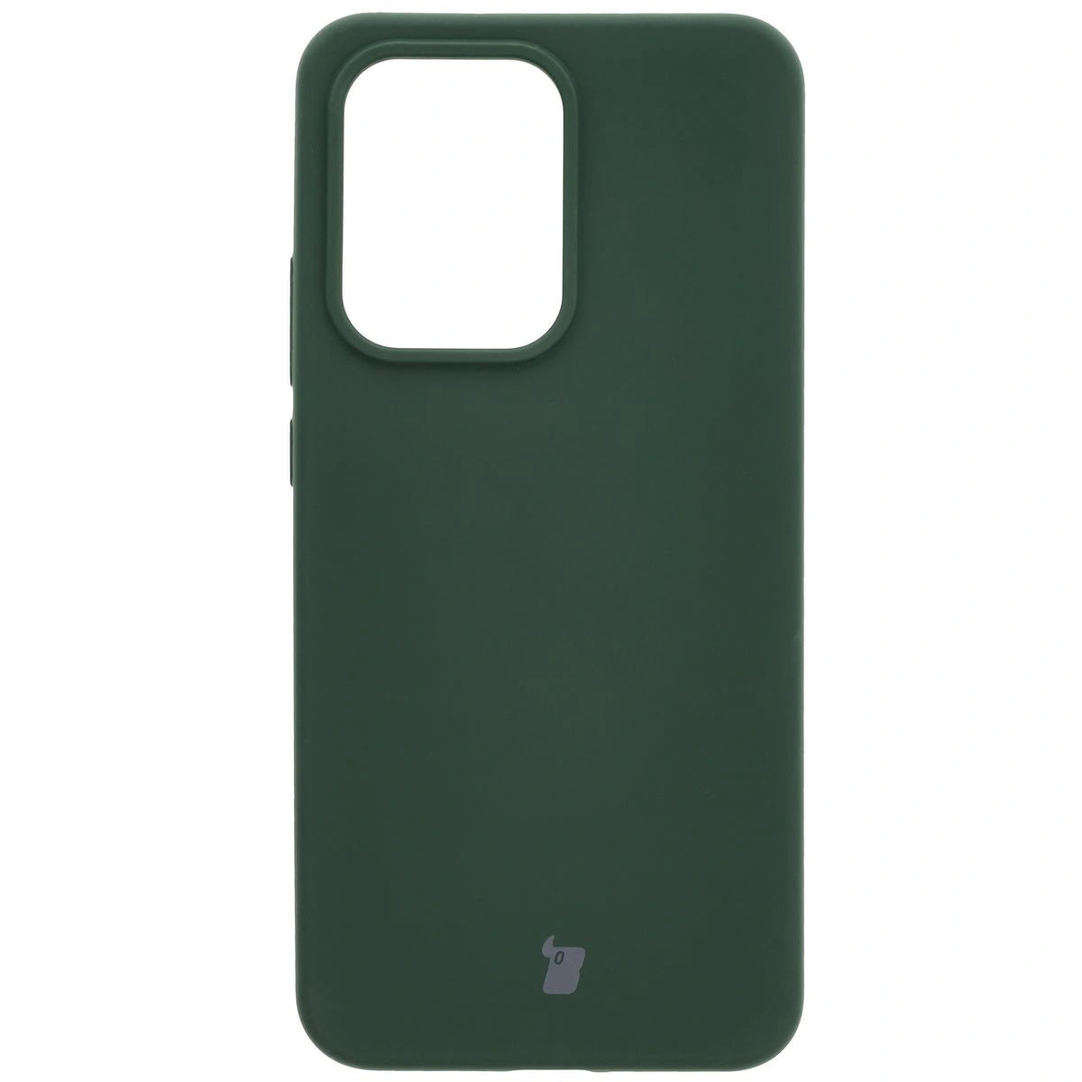 Silikon Handyhülle für Oppo Reno13 Pro, Bizon Soft Case, Dunkelgrün