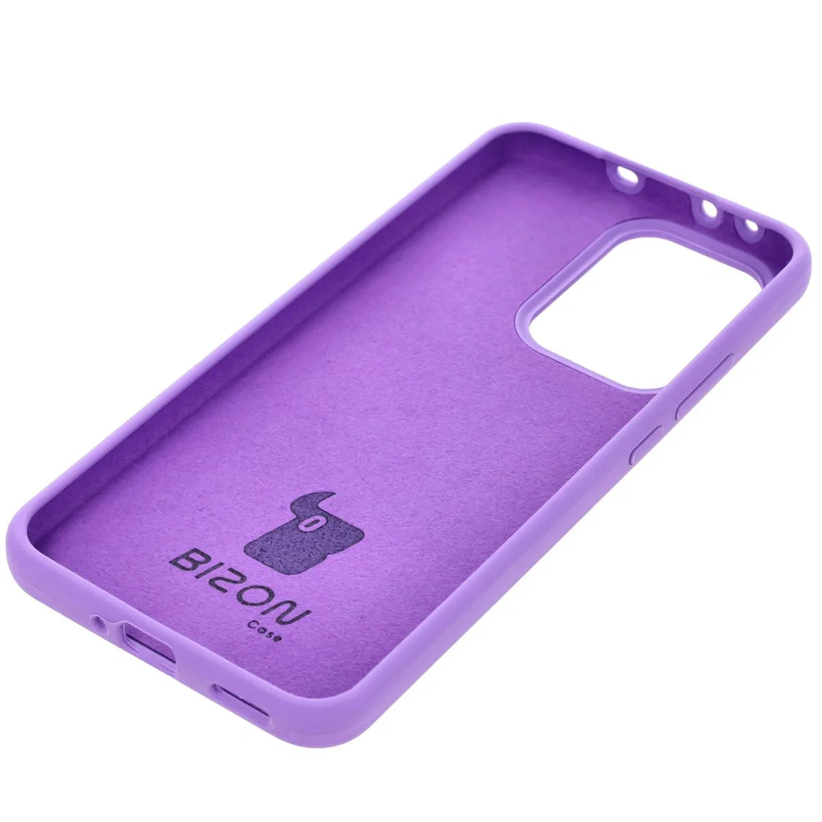 Silikon Handyhülle für Oppo Reno13 Pro, Bizon Soft Case, Violett