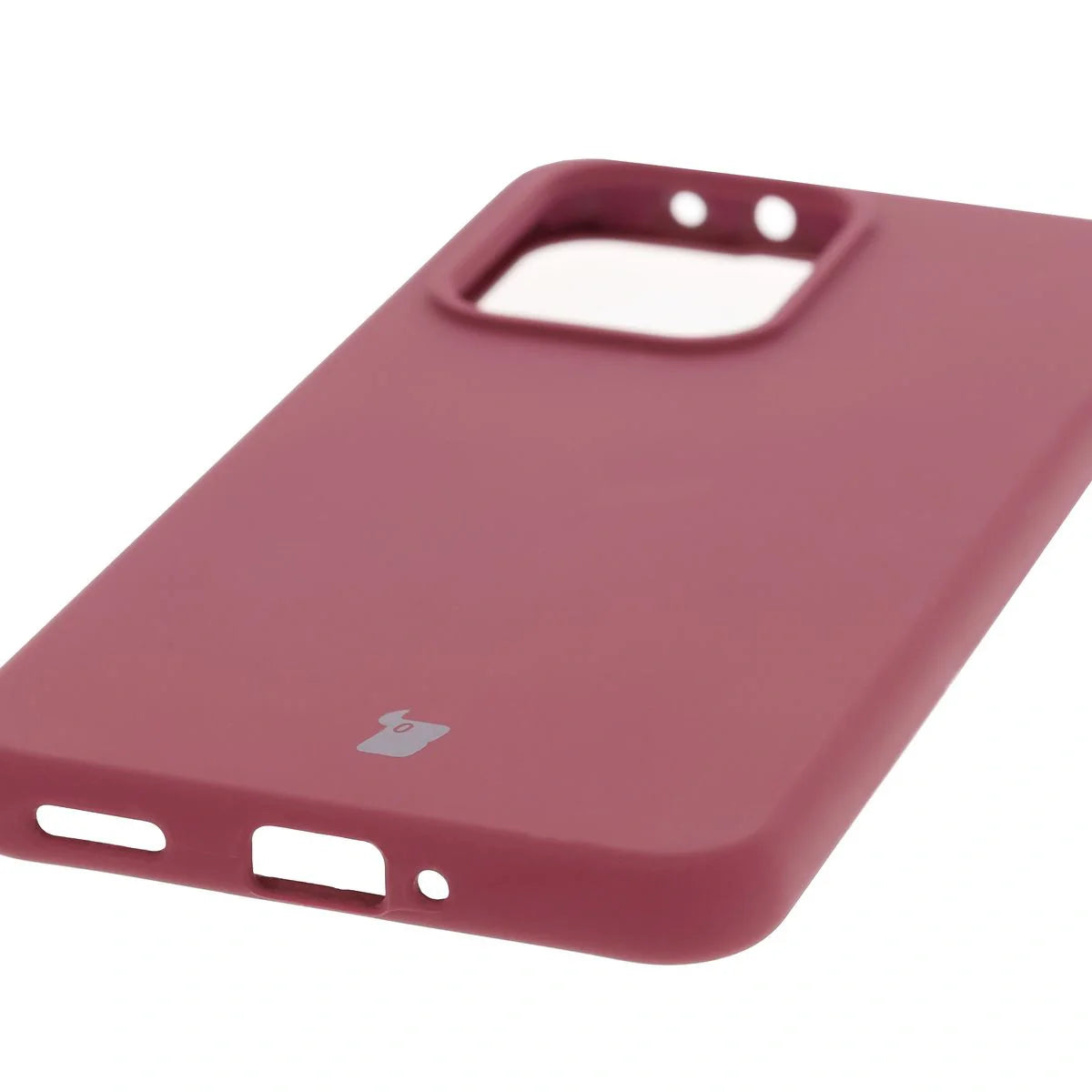 Silikon Handyhülle für Oppo Reno13 Pro, Bizon Soft Case, Pflaumenfarbe