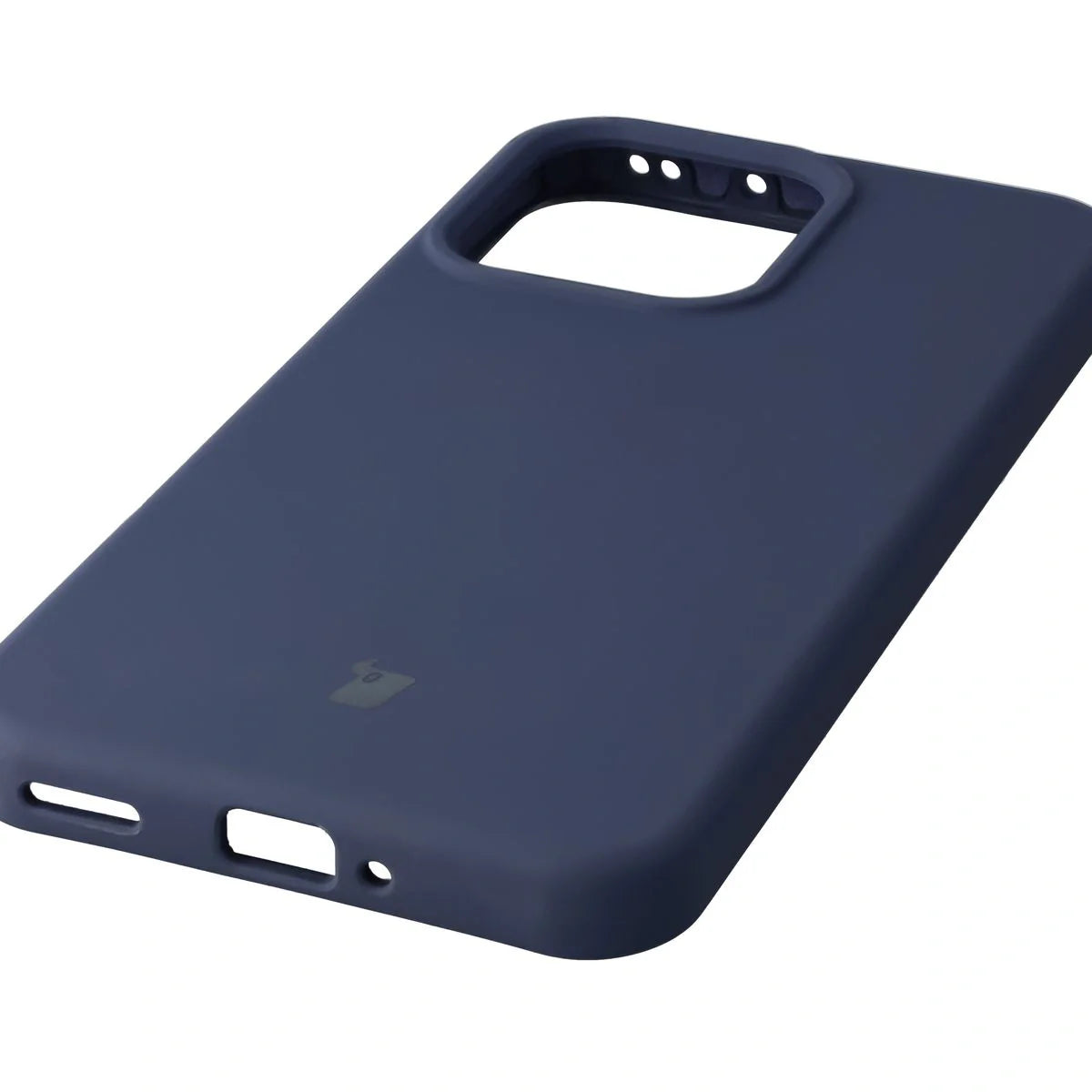 Silikon Handyhülle für Oppo Reno 14, Bizon Soft Case, Dunkelblau