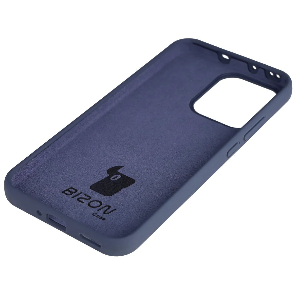 Silikon Handyhülle für Oppo Reno 14, Bizon Soft Case, Dunkelblau