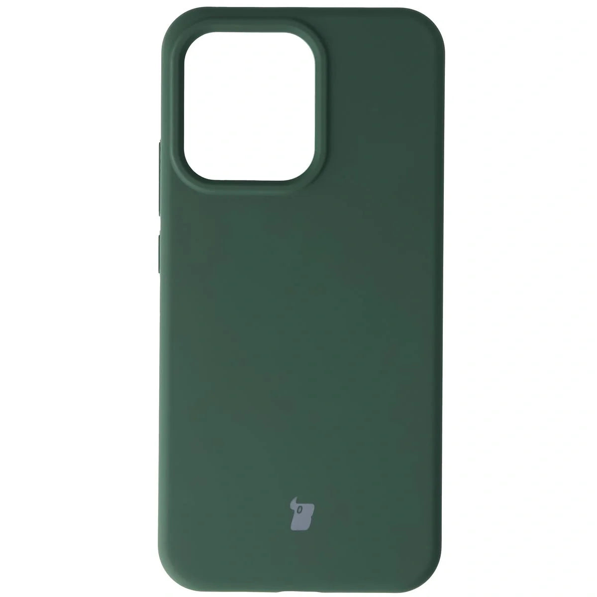 Silikon Handyhülle für Oppo Reno 14, Bizon Soft Case, Dunkelgrün