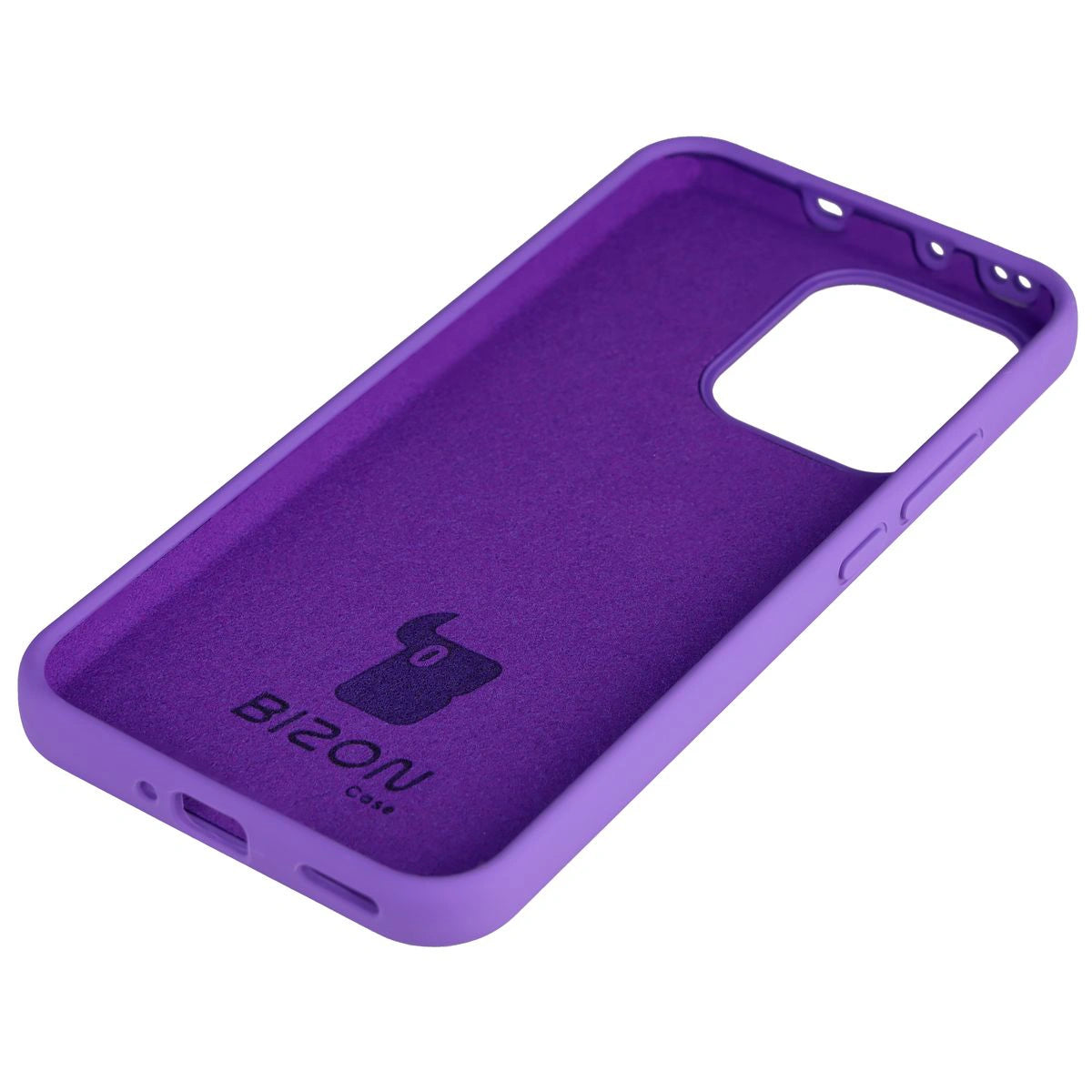 Silikon Handyhülle für Oppo Reno 14, Bizon Soft Case, Violett