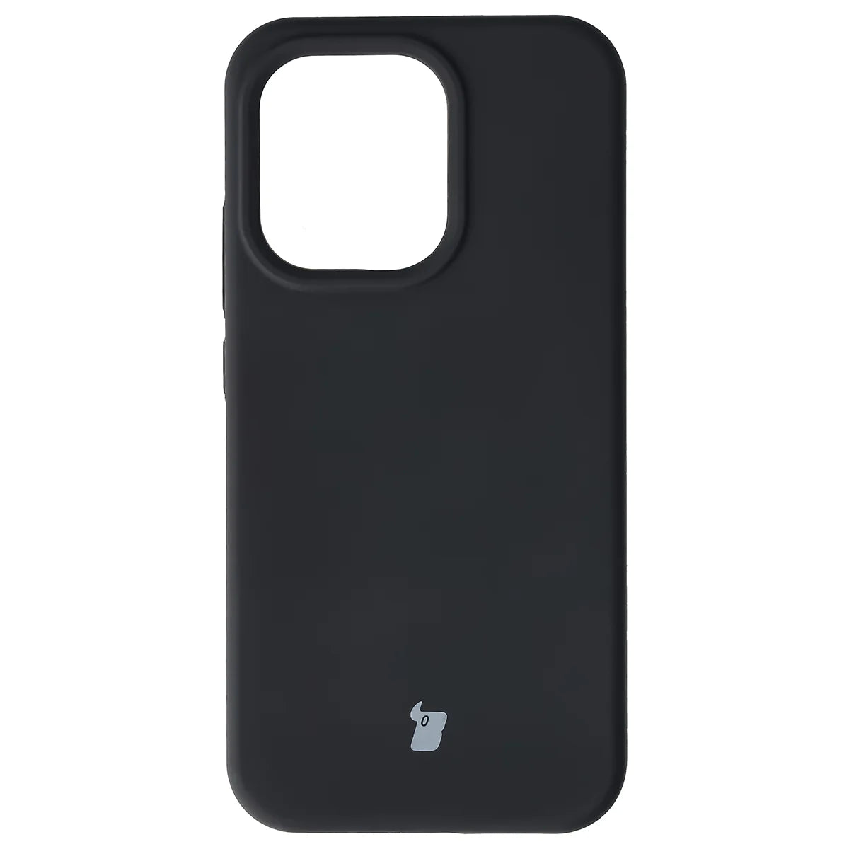 Silikon Handyhülle für Oppo Reno 15 Pro, Bizon Soft Case, Schwarz