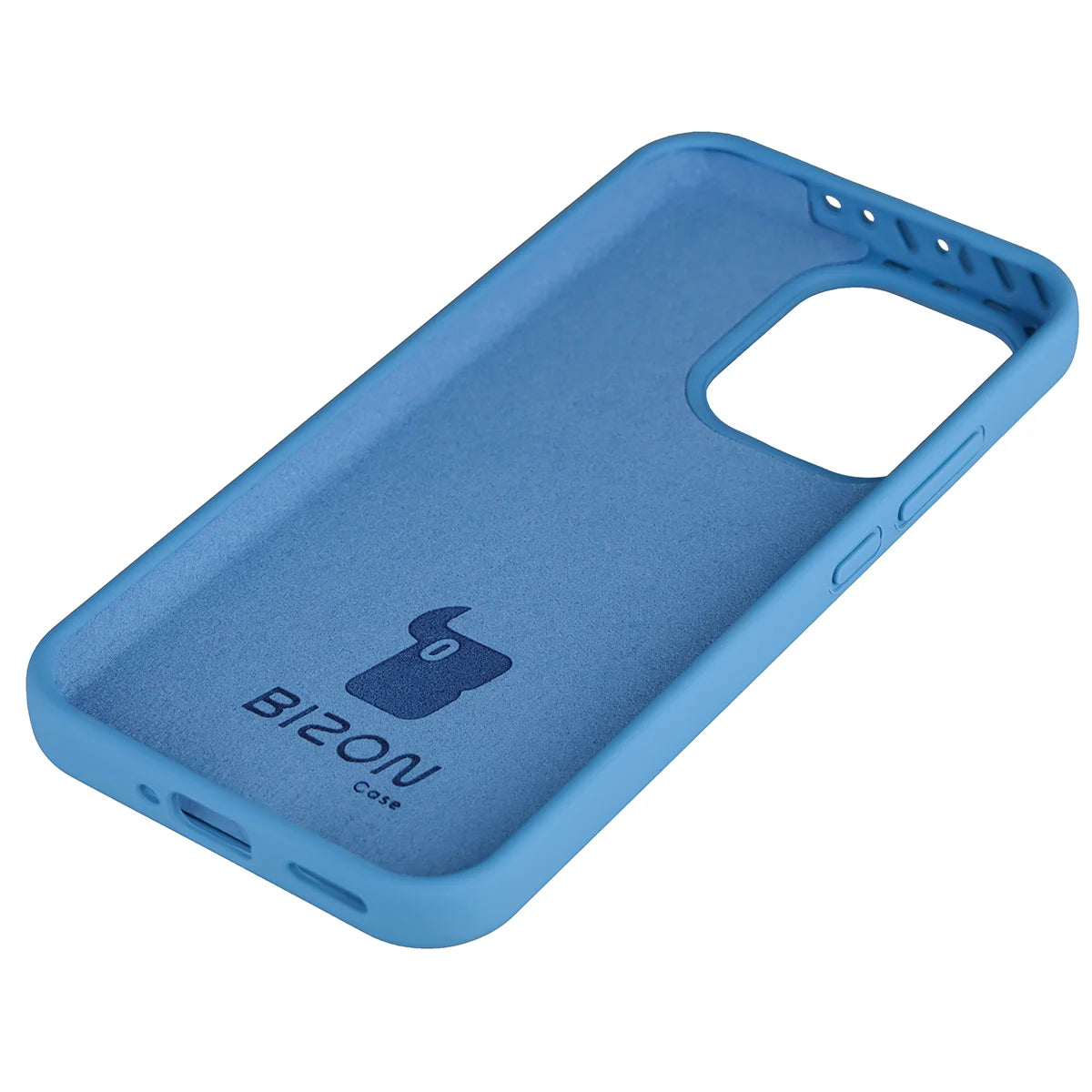 Silikon Handyhülle für Oppo Reno 15 Pro, Bizon Soft Case, Blau