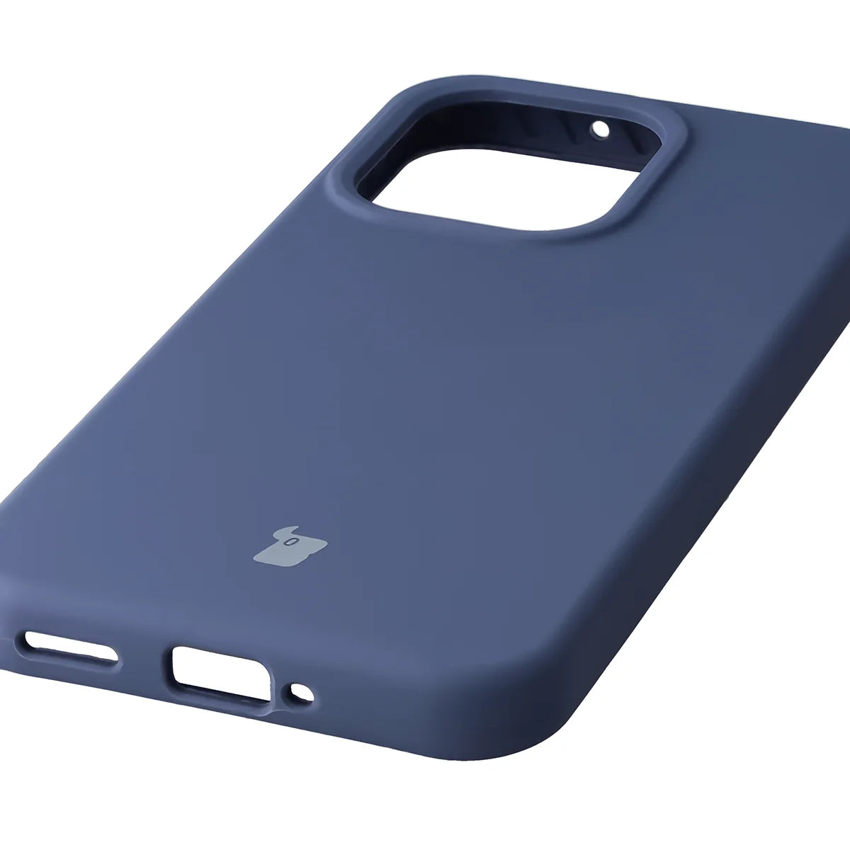 Silikon Handyhülle für Oppo Reno 15 Pro, Bizon Soft Case, Dunkelblau