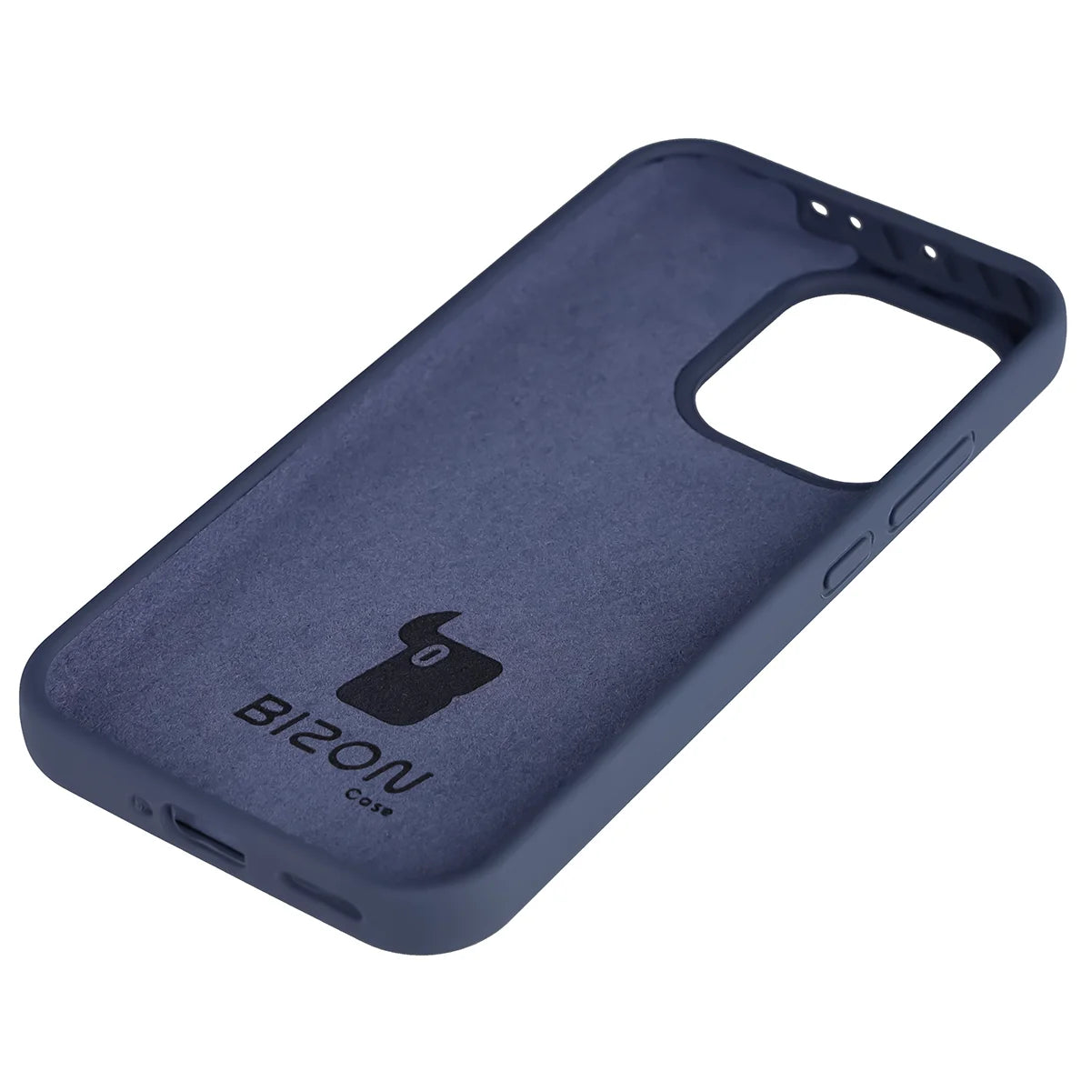 Silikon Handyhülle für Oppo Reno 15 Pro, Bizon Soft Case, Dunkelblau