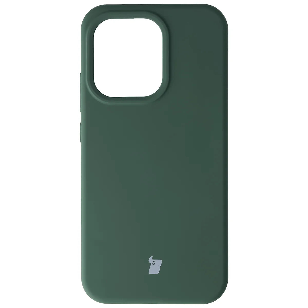 Silikon Handyhülle für Oppo Reno 15 Pro, Bizon Soft Case, Dunkelgrün